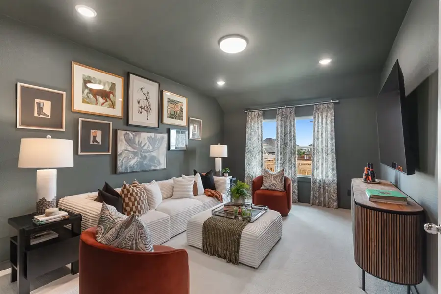 Representative Entertainment Room - some options shown