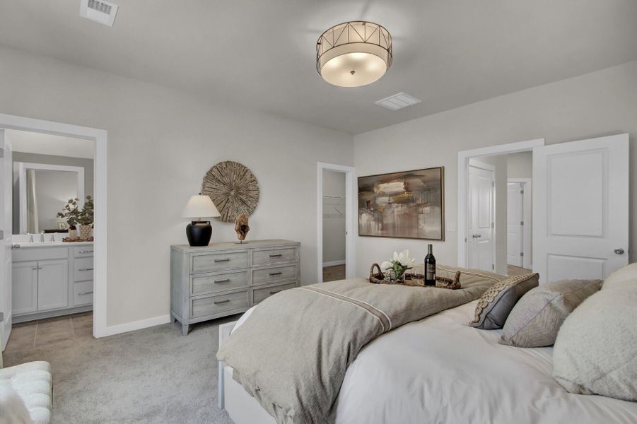 Furnished interior view inside a new home in , Johns Island (Image 28). Furnished interior view inside a new home in , Johns Island (Image 28).