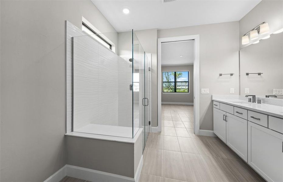 Photo is from a completed home of the same model. Options for this home may vary.