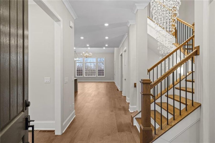 Spacious, unfurnished interior of a new home in Waterside Single Family, Peachtree Corners (Image 28). Spacious, unfurnished interior of a new home in Waterside Single Family, Peachtree Corners (Image 28).