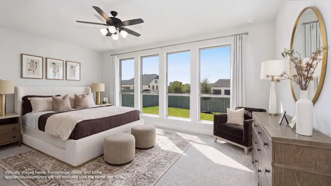 Furnished interior view inside a new home in Ramble, Celina (Image 7).
