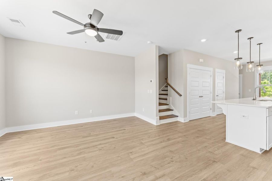 Spacious, unfurnished interior of a new home in Renaissance Place, Greenville (Image 13).