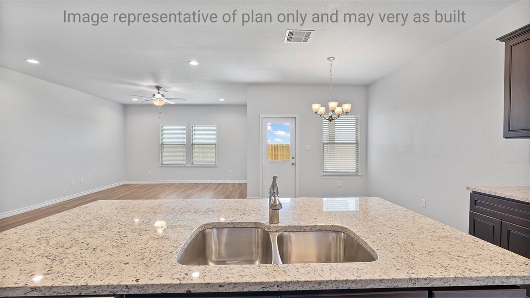 Close-up of interior finishes inside a home in Somerset at Sinton, Sinton (Image 14).