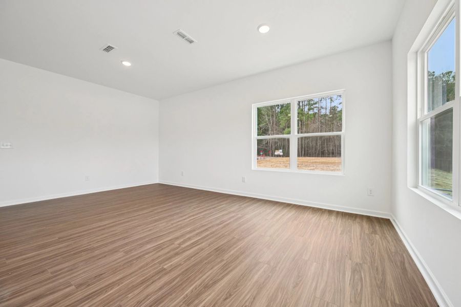 Spacious, unfurnished interior of a new home in Towns at The Point, Rolesville (Image 15).