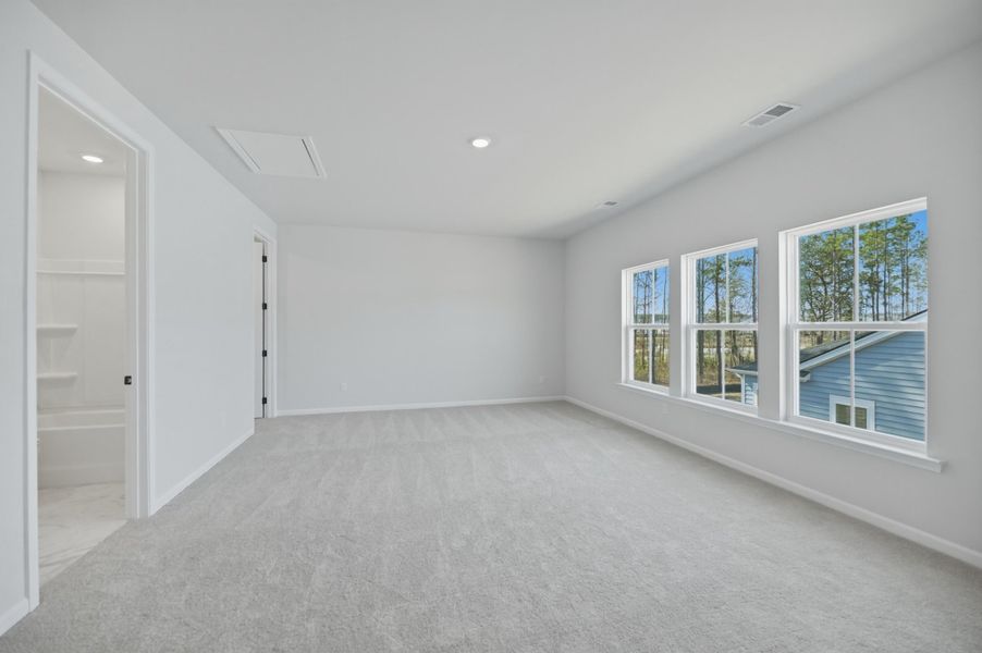 Spacious, unfurnished interior of a new home in Horizons at Summers Corner | 55+, Summerville (Image 26).