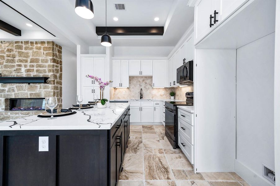 Furnished interior view inside a new home in , Needville (Image 5). Furnished interior view inside a new home in , Needville (Image 5).