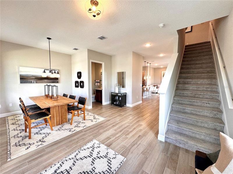 Furnished interior view inside a new home in , St. Cloud (Image 4). Furnished interior view inside a new home in , St. Cloud (Image 4).