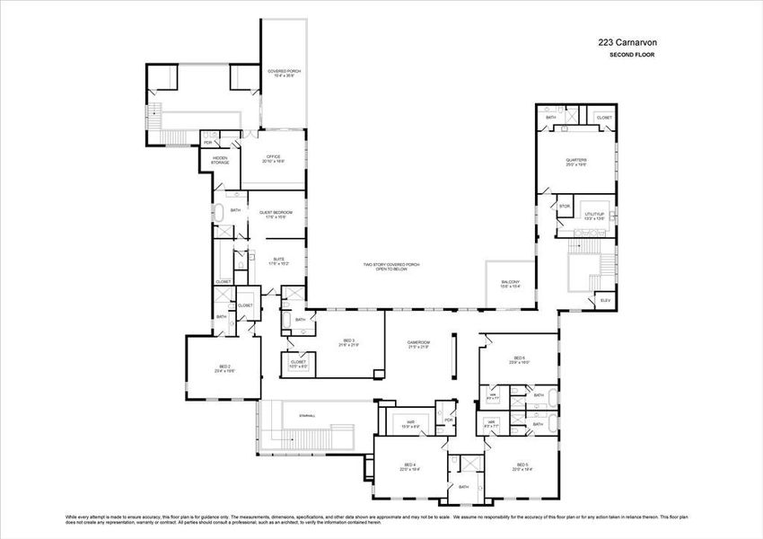 Floor plan-2nd Floor