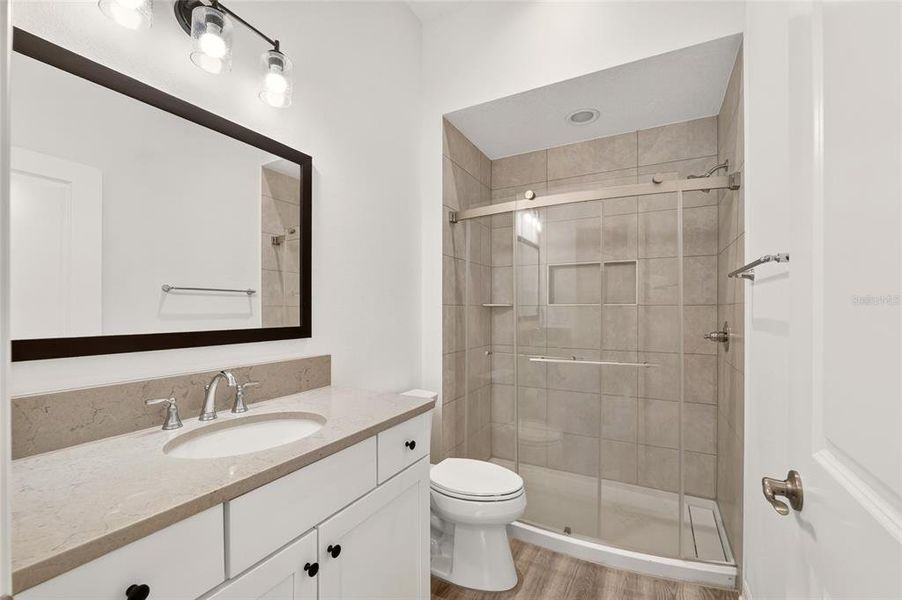 Furnished interior view inside a new home in , The Villages (Image 51).