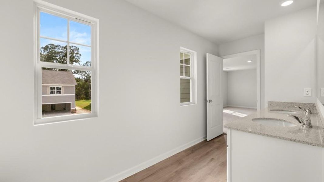Furnished interior view inside a new home in Oconee Overlook, Gainesville (Image 6).