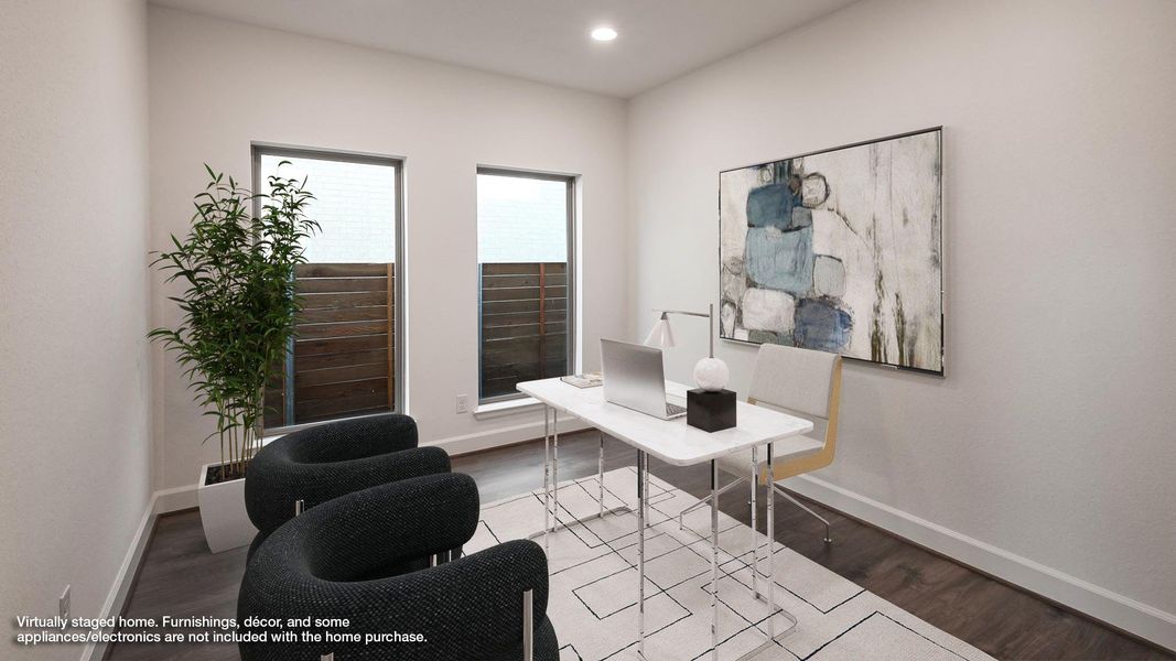 Furnished interior view inside a new home in Juniper Springs, Lockhart (Image 8).