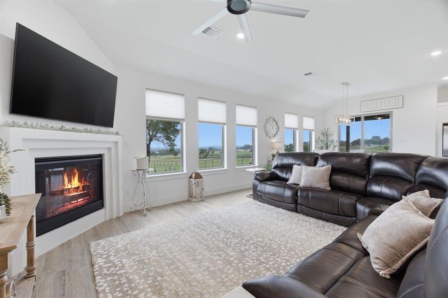 Furnished interior view inside a new home in Gatlin Ranch, Springtown (Image 32).