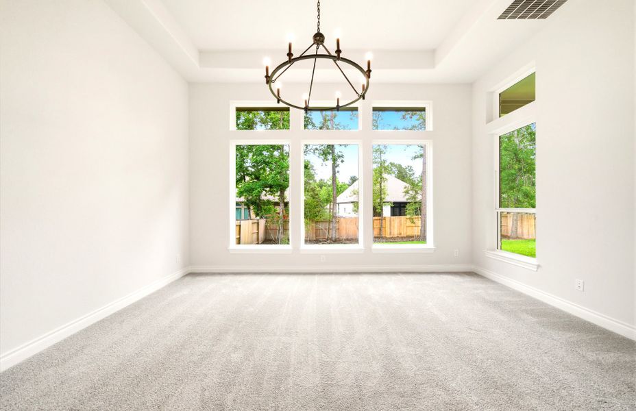 Spacious, unfurnished interior of a new home in Bridgeland 50′, Cypress (Image 39). Spacious, unfurnished interior of a new home in Bridgeland 50′, Cypress (Image 39).