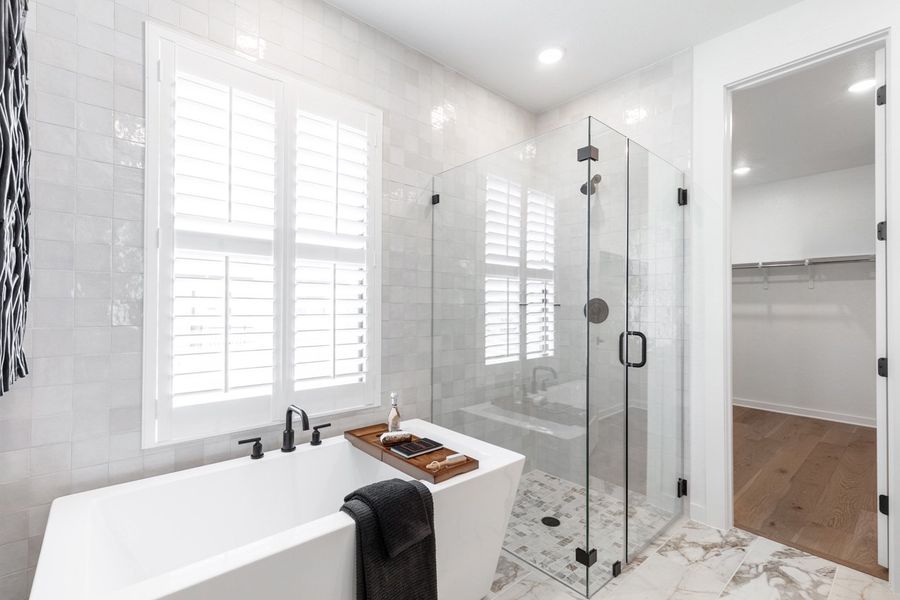 Representative Primary Bathroom - some options shown Representative Primary Bathroom - some options shown