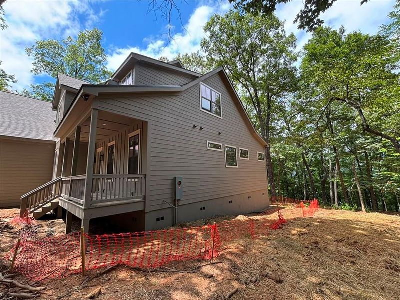 In-progress construction of a new home in , Jasper, GA (Image 26).