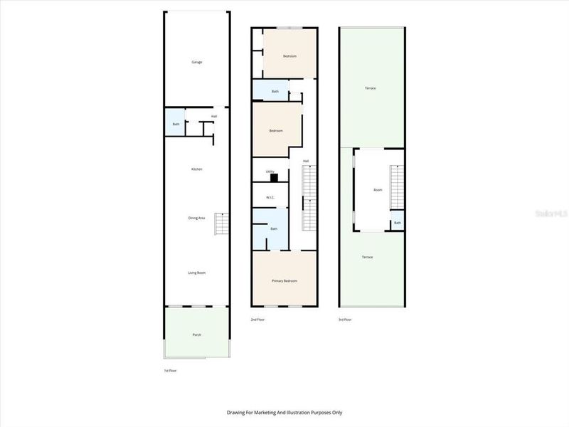 2D floor plan layout of this home in , Pinellas Park, FL (Image 4).