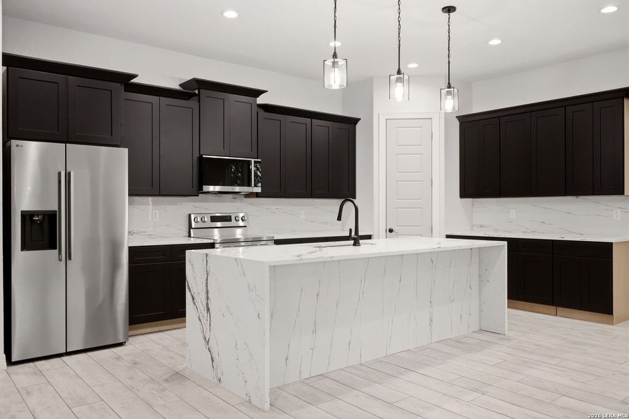 Furnished interior view inside a new home in , Spring Branch (Image 7).