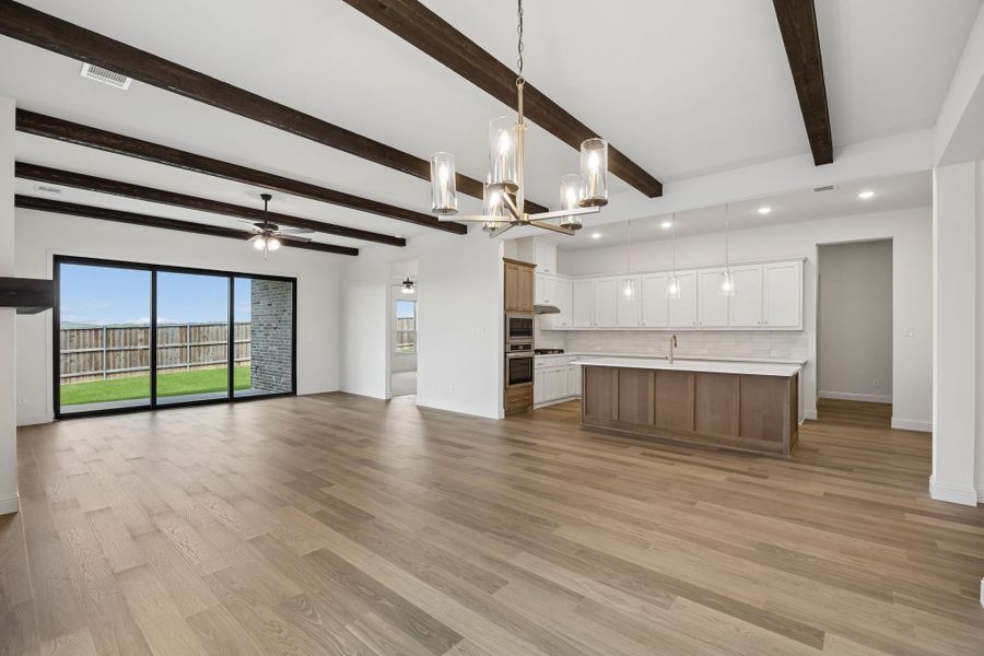 Spacious, unfurnished interior of a new home in Country Lakes, Denton (Image 16). Spacious, unfurnished interior of a new home in Country Lakes, Denton (Image 16).