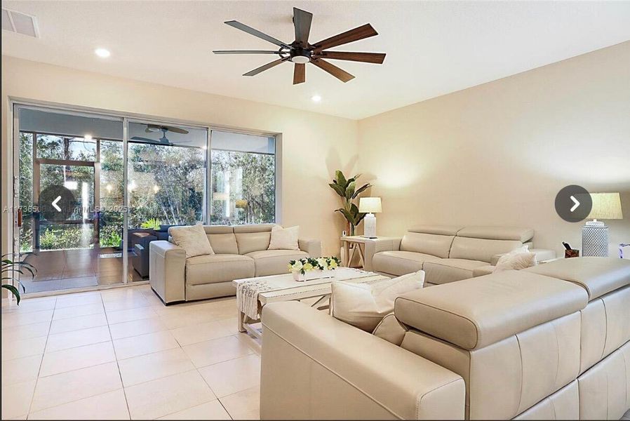 Furnished interior view inside a new home in , Port St. Lucie (Image 5).