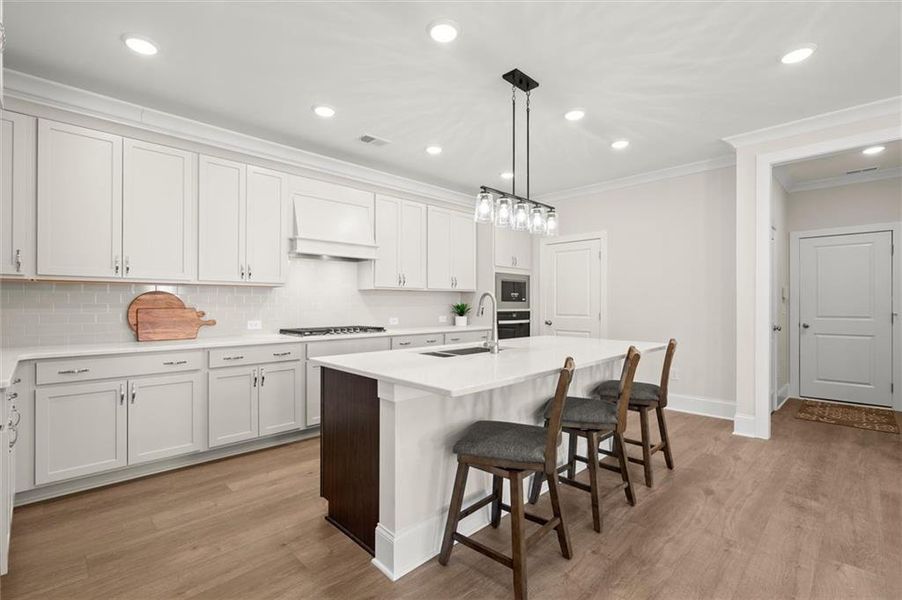 Furnished interior view inside a new home in , Canton (Image 11).