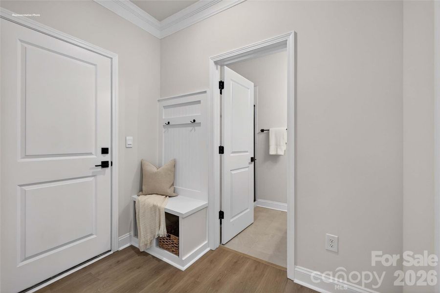 Furnished interior view inside a new home in , Mooresville (Image 27).