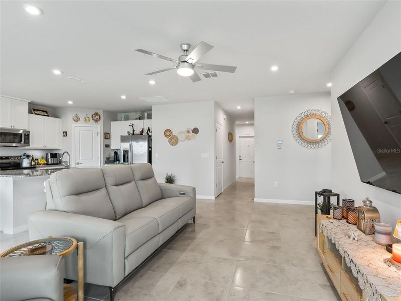 Furnished interior view inside a new home in , Sumterville (Image 9).
