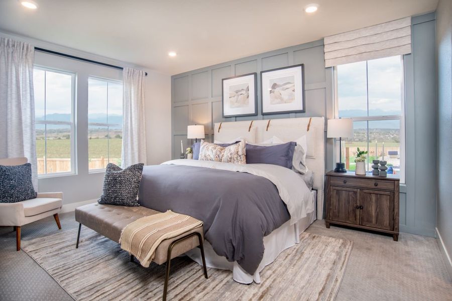 Representative furnished interior of a home built from the 1818 by KB Home in Windsong, Thornton (Image 8). Representative furnished interior of a home built from the 1818 by KB Home in Windsong, Thornton (Image 8).