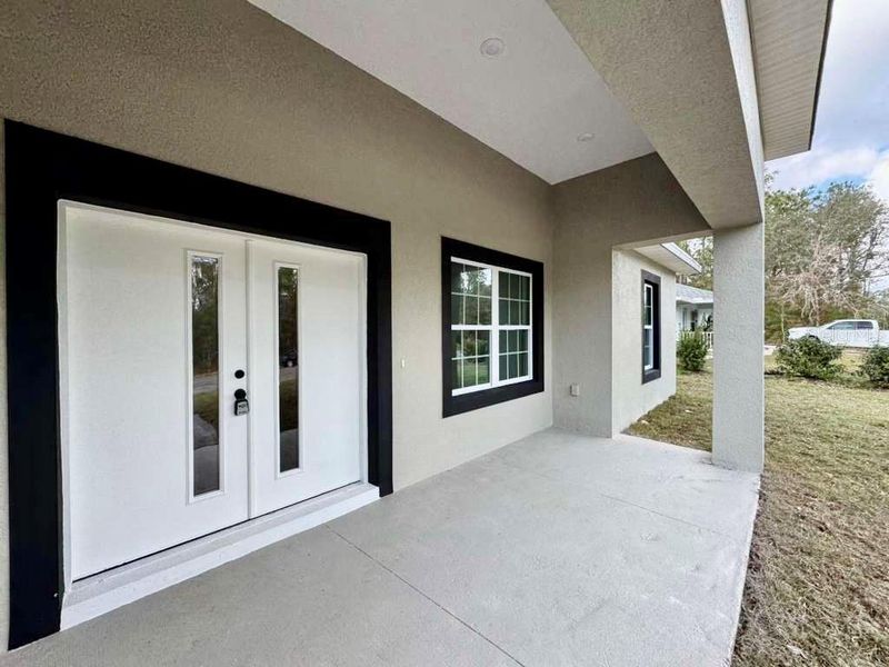 Exterior details and patio area of a home in , Citrus Springs (Image 17). Exterior details and patio area of a home in , Citrus Springs (Image 17).