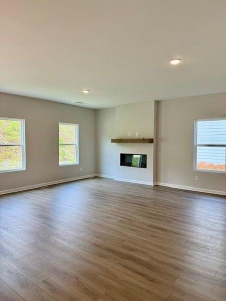 Spacious, unfurnished interior of a new home in The Bluffs, Canton (Image 9). Spacious, unfurnished interior of a new home in The Bluffs, Canton (Image 9).