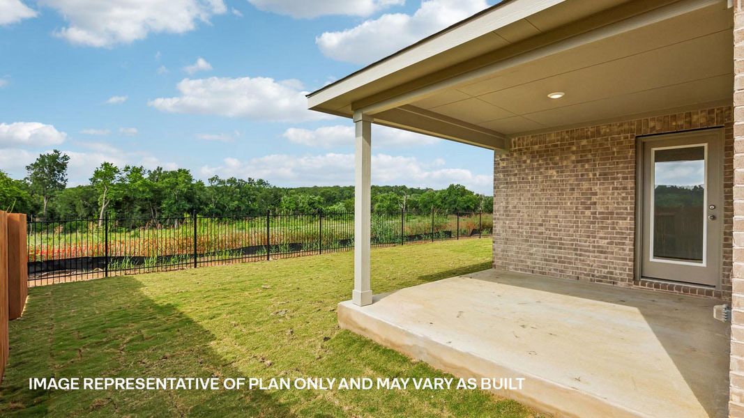Exterior details and patio area of a home in Riverview, Georgetown (Image 21).
