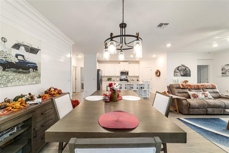Furnished interior view inside a new home in Country Lane Estates, Williston (Image 32).