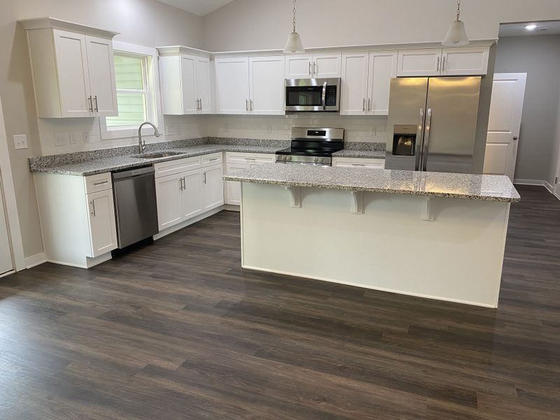 Representative furnished interior of a home built from the Johnson by Foundation Home Builders LLC in Old Hickory Crossing, Mocksville (Image 4).