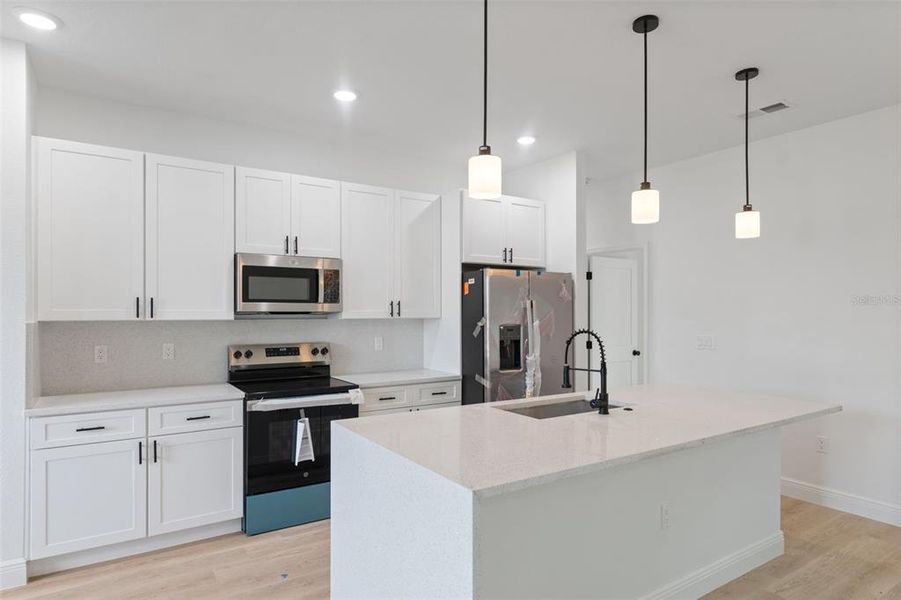 Furnished interior view inside a new home in , Ocala (Image 6).