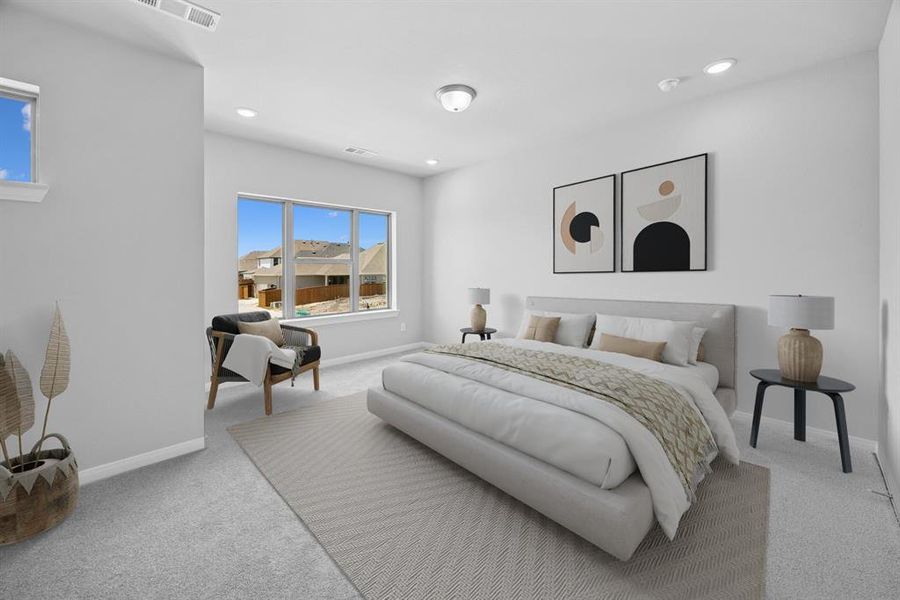 Furnished interior view inside a new home in Talia – Cottage Series, Mesquite (Image 6).