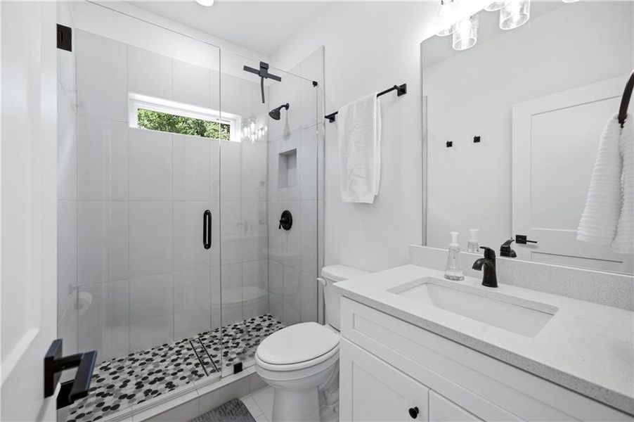 Furnished interior view inside a new home in , Decatur (Image 47).
