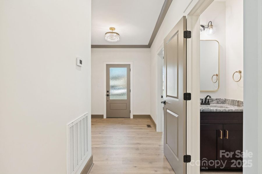 Furnished interior view inside a new home in , Winston-Salem (Image 5). Furnished interior view inside a new home in , Winston-Salem (Image 5).