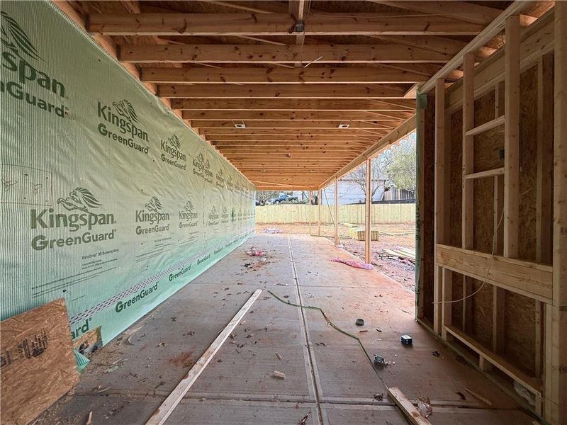 In-progress construction of a new home in , Lawrenceville, GA (Image 31).