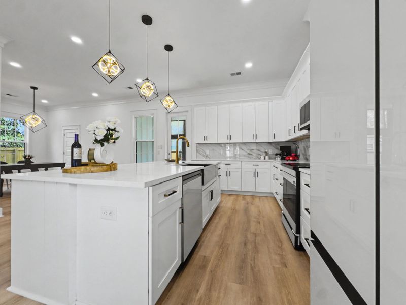 Furnished interior view inside a new home in , North Charleston (Image 12).