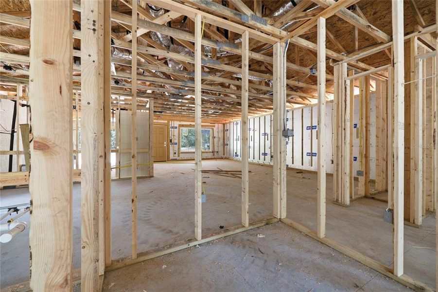 In-progress construction of a new home in , Williston, FL (Image 20). In-progress construction of a new home in , Williston, FL (Image 20).