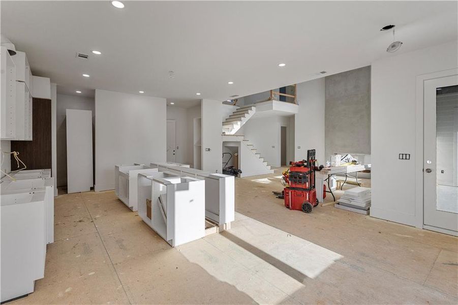 Furnished interior view inside a new home in , Duluth (Image 7).