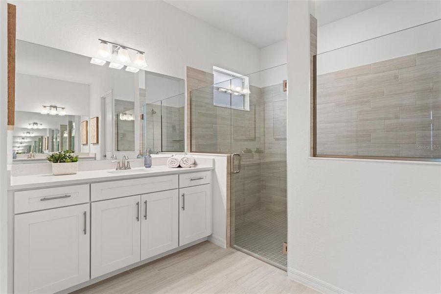 Furnished interior view inside a new home in , Lakewood Ranch (Image 25). Furnished interior view inside a new home in , Lakewood Ranch (Image 25).