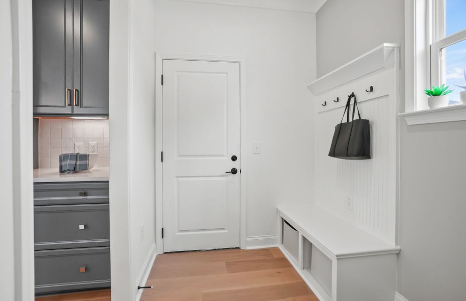 Representative furnished interior of a home built from the Leyton by Pulte Homes in Elmbrook, Matthews (Image 19).