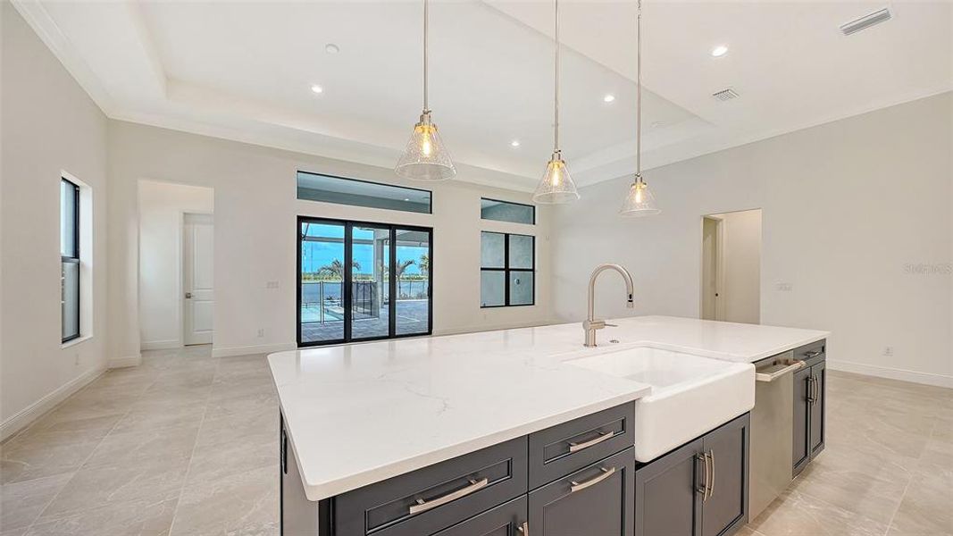 Furnished interior view inside a new home in , Nokomis (Image 7).