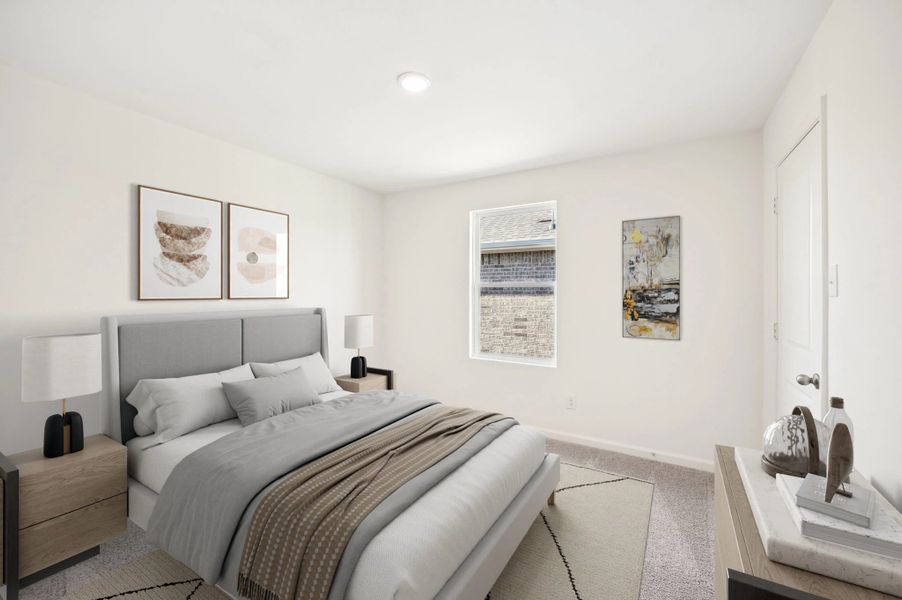 Representative furnished interior of a home built from the Discovery by Starlight Homes in Chapel Run, Montgomery (Image 10).