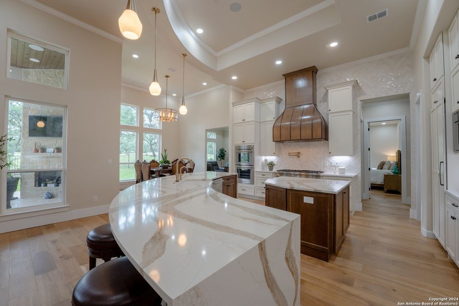 Furnished interior view inside a new home in , Spring Branch (Image 30).