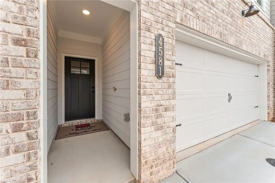 Exterior details and patio area of a home in Cherokee Township, Acworth (Image 15).