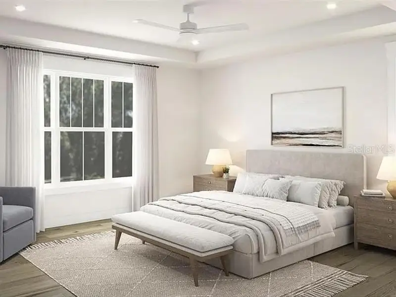 Furnished interior view inside a new home in , Tampa (Image 3). Furnished interior view inside a new home in , Tampa (Image 3).