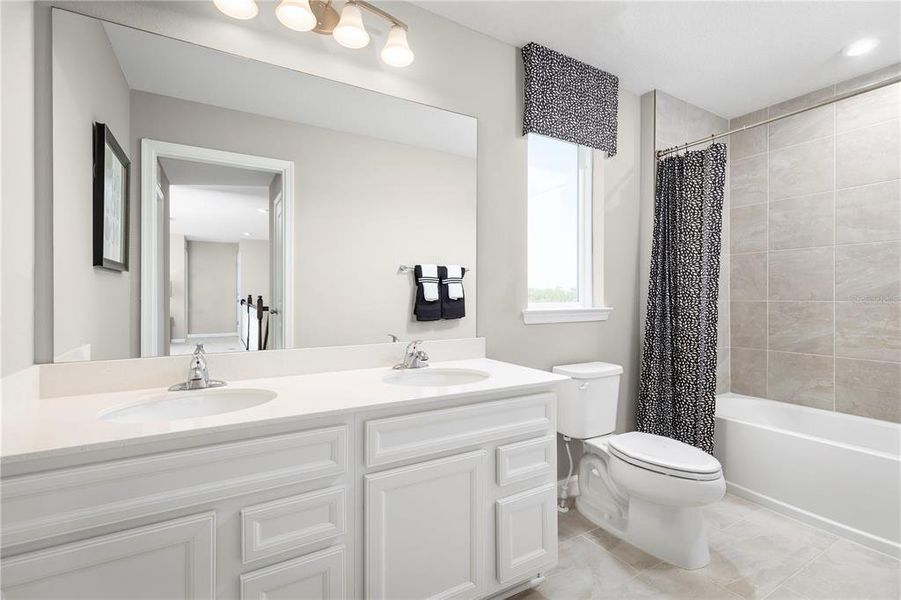 Furnished interior view inside a new home in Copperleaf, Ocala (Image 19). Furnished interior view inside a new home in Copperleaf, Ocala (Image 19).