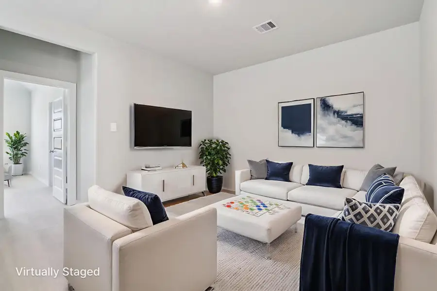 Photo is not of the actual home, but is an inspirational photo of builder’s model home and may depict options, furnishings, and/or decorator features that are not included