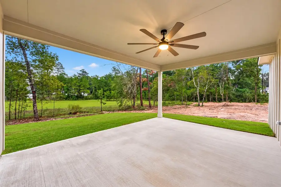 Exterior details and patio area of a home in , Plantersville (Image 3). Exterior details and patio area of a home in , Plantersville (Image 3).